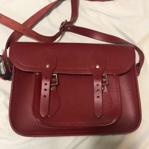 Cambridge Satchel Company Red Classic 11 Satchel